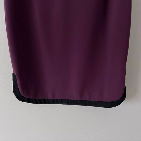 Bar III Sleeveless Maroon Sheath Dress Size Medium - Picture 6 of 7